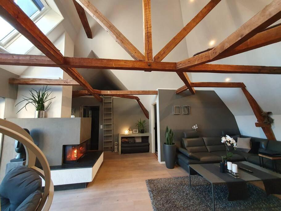 Modern Loftsleilighet 腓特烈斯塔 外观 照片